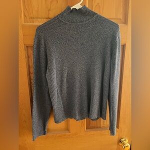 Marsh Landing Turtleneck Sweater in gray size xl VTG